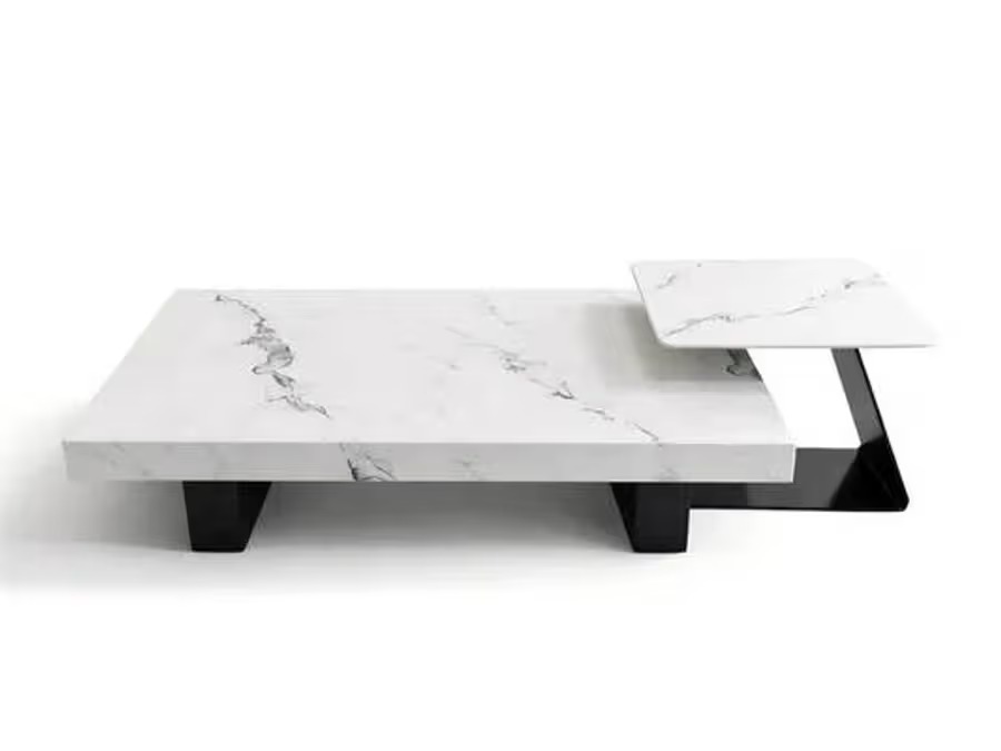 EasyLoft Verona Modern Marble Effect Coffee Table