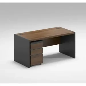 Hazel 1.2m Modern Office Desk with 3 Drawers