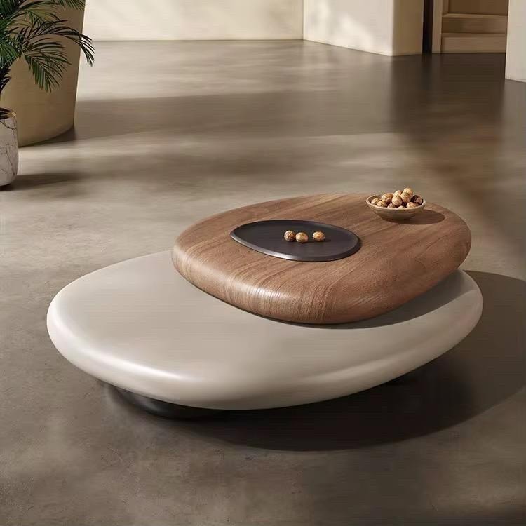 Modern Pebble Nesting Coffee Table Set - Image 2